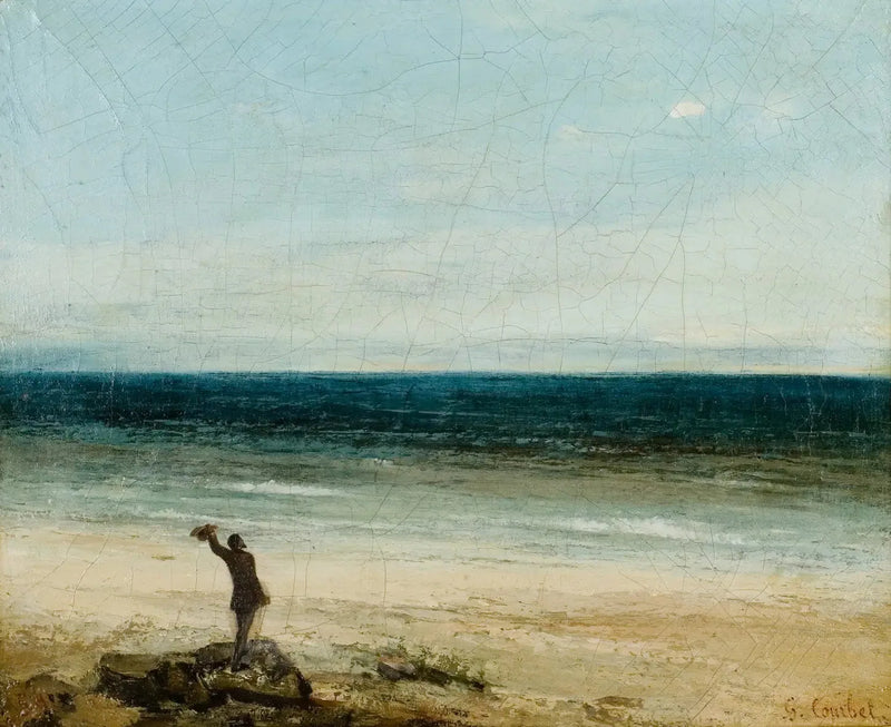 Havnefronten i Palavas - Gustave Courbet