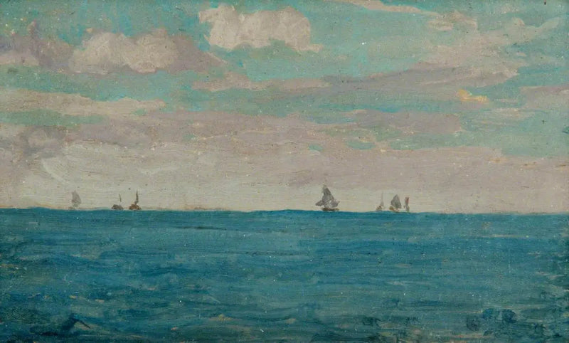 Kysten av Dieppe - James Abbott McNeill Whistler