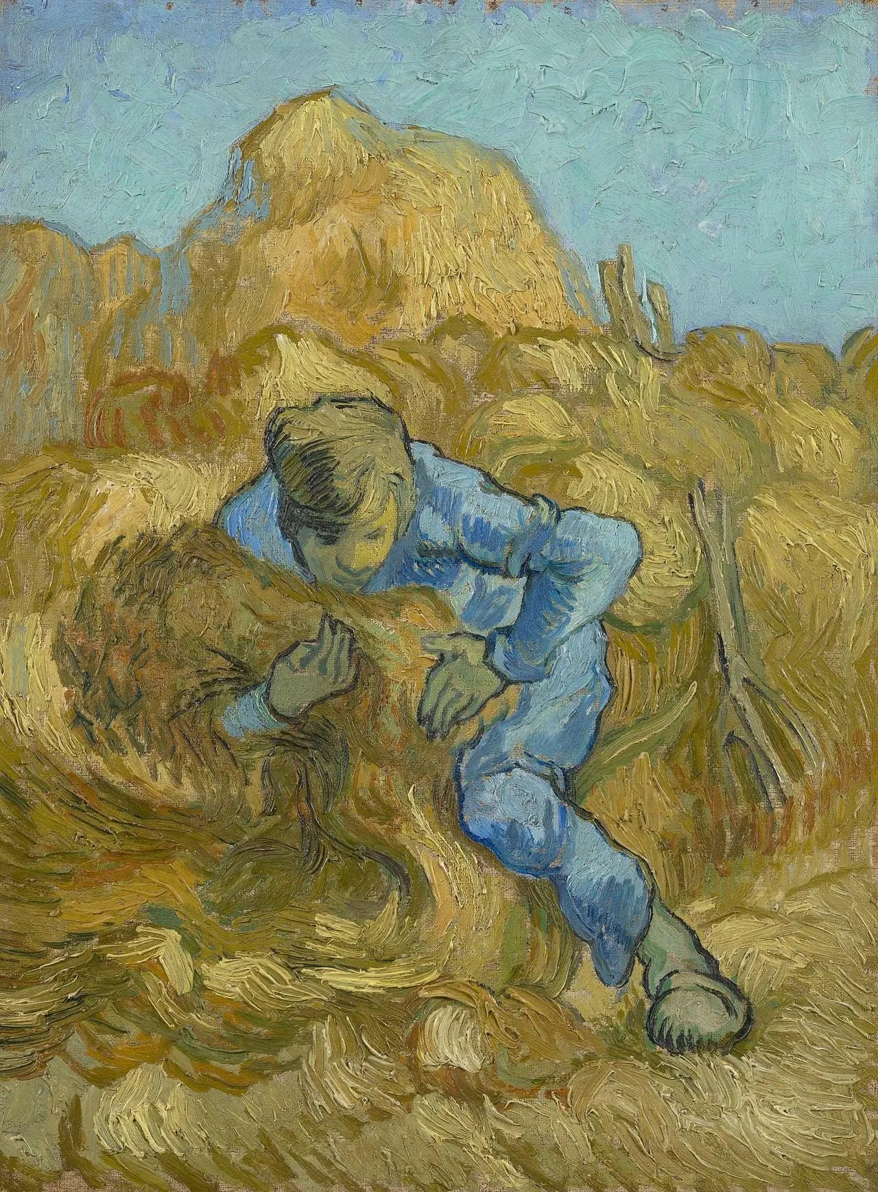 Le botteleur - Vincent van Gogh image 1 reproduction artisanale de tableau