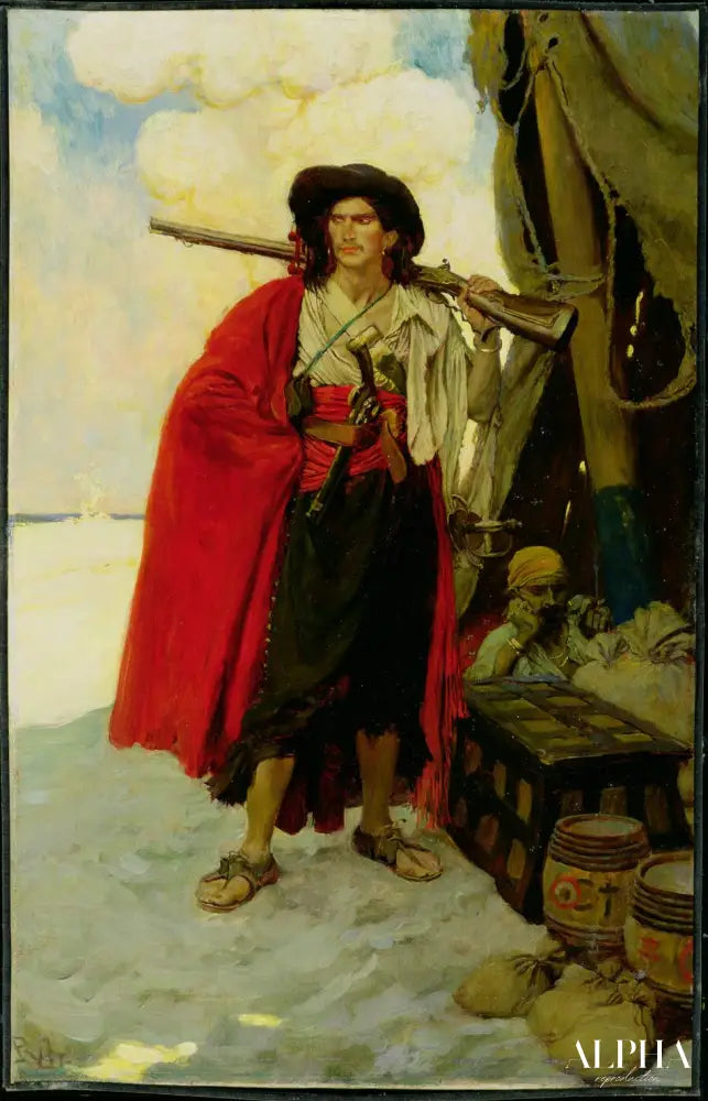 The Buccaneer Was a Picturesque Fellow - Howard Pyle - Reproductions de tableaux et peintures haut de gamme