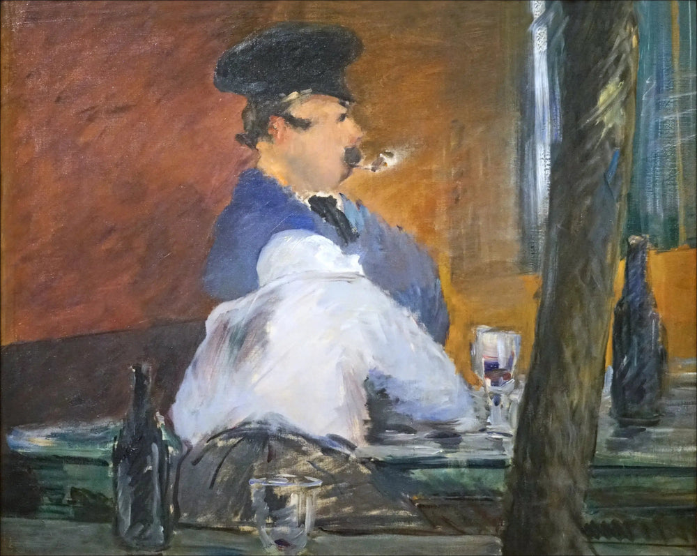 Le bouchon - Édouard Manet image 1 copie peinte à la main à l’huile