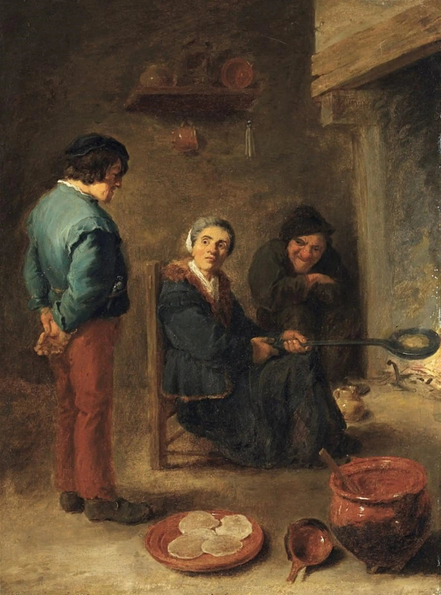 Crepe-baker - David Teniers den Yngre

Source:
Le boulanger de crêpes - David Teniers le Jeune