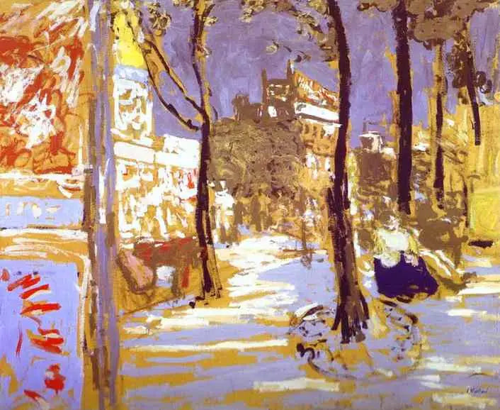 Boulevard des Battignolles - Édouard Vuillard