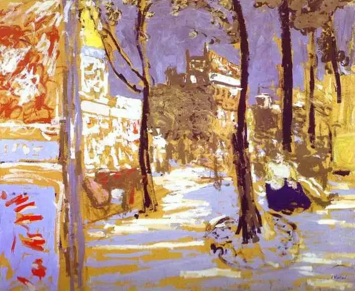 Boulevard des Battignolles - Édouard Vuillard