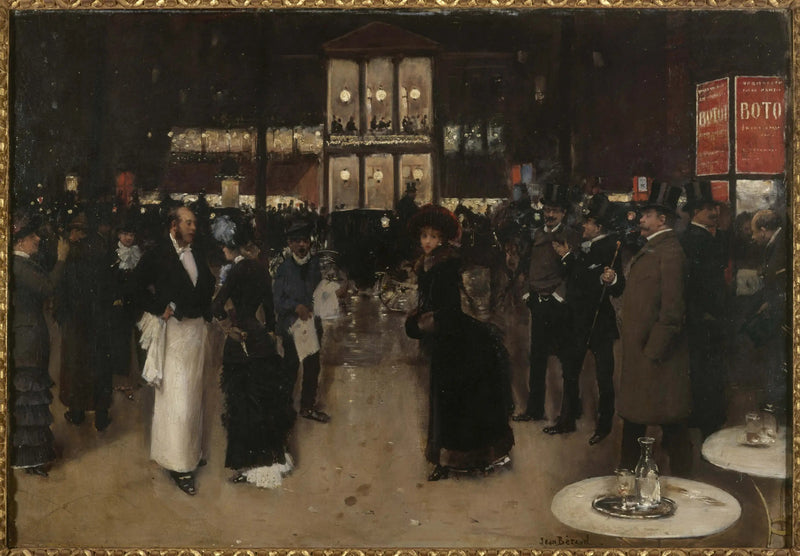 Boulevard Montmartre, om natten, foran Variété-teatret - Jean Béraud

Source:
Le boulevard Montmartre, la nuit, devant le théâtre des Variétés - Jean Béraud