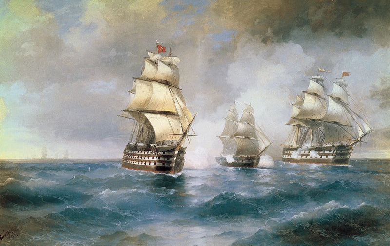 Le Brick « Mercure » angrepet av to tyrkiske skip - Ivan Aïvazovski

Source:
Le Brick « Mercure » attaqué par deux navires turcs - Ivan Aïvazovski
