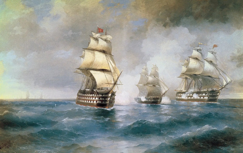 Le Brick « Mercure » angrepet av to tyrkiske skip - Ivan Aïvazovski

Source:
Le Brick « Mercure » attaqué par deux navires turcs - Ivan Aïvazovski