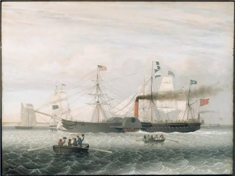 Britannia som går inn i havnen i Boston - Fitz Henry Lane

Source:
Le Britannia entrant dans le port de Boston - Fitz Henry Lane