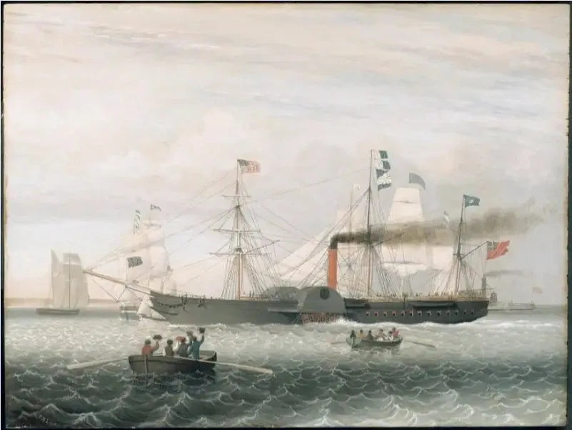 Britannia som går inn i havnen i Boston - Fitz Henry Lane

Source:
Le Britannia entrant dans le port de Boston - Fitz Henry Lane