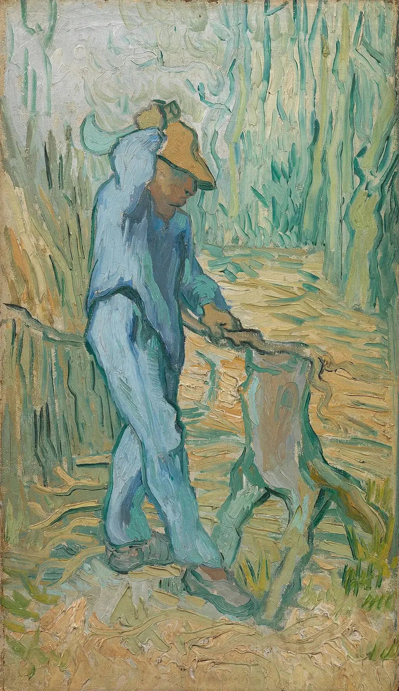 Tømmerhuggeren (etter Millet) - Vincent van Gogh