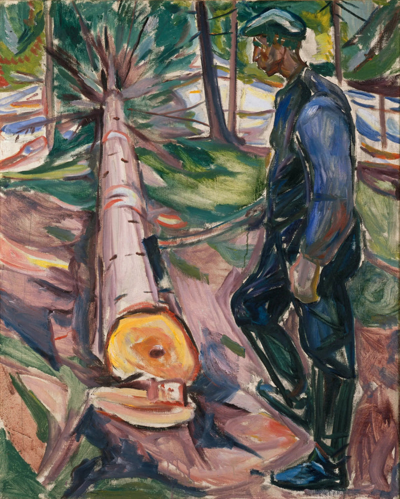 Hoggaren - Edvard Munch