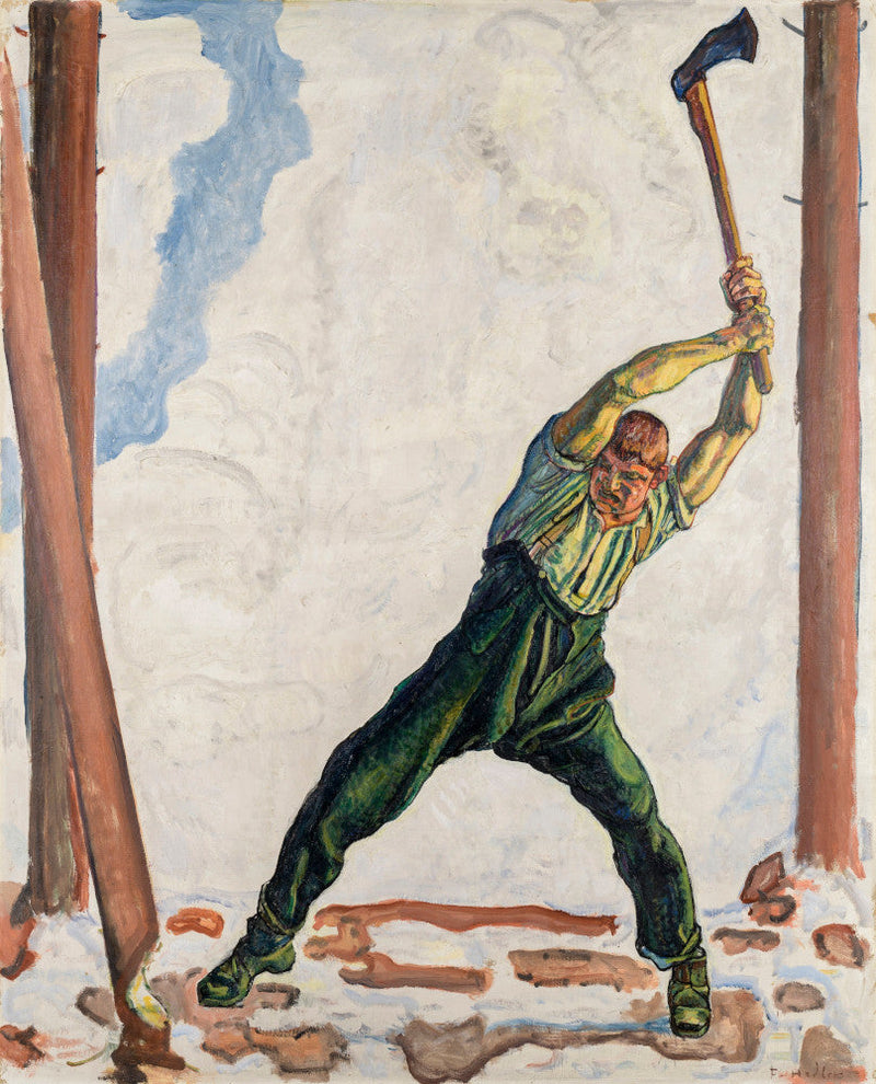 Tømmeren - Ferdinand Hodler