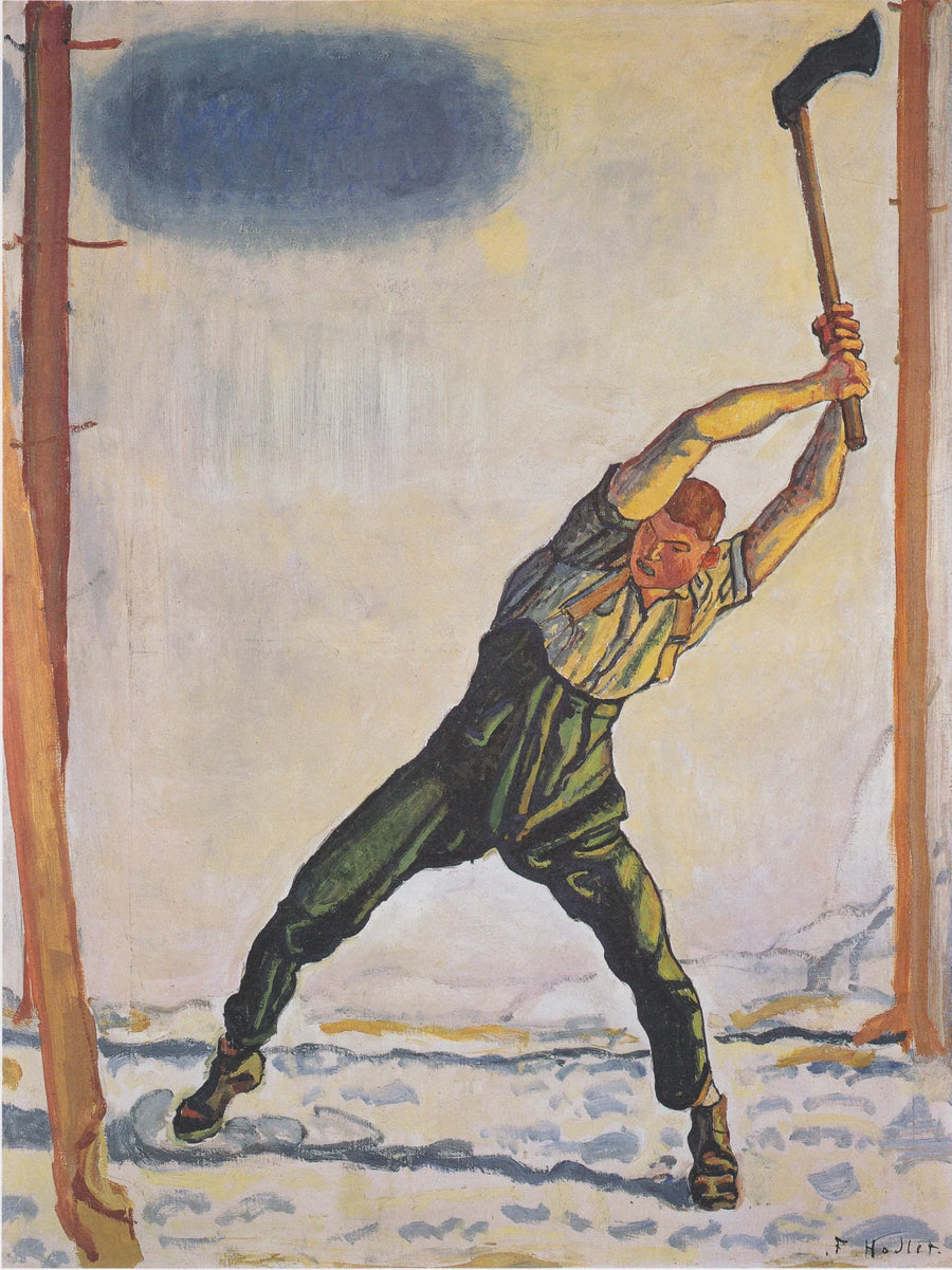 Tømmeren - Ferdinand Hodler