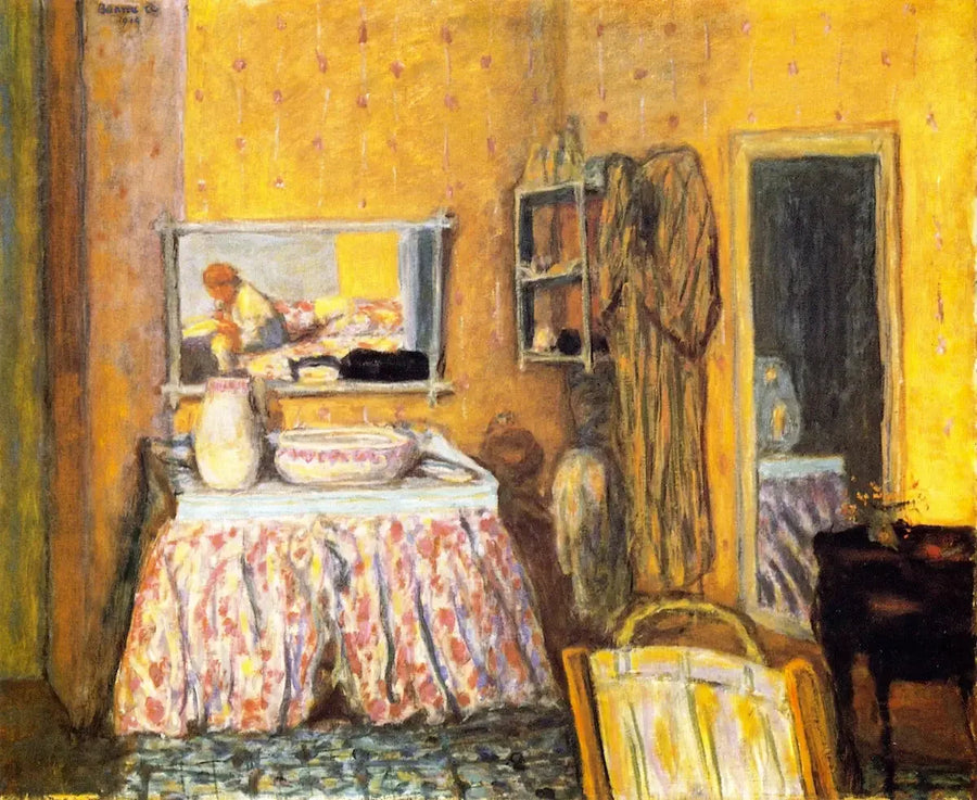Toalettkabinetten - Pierre Bonnard