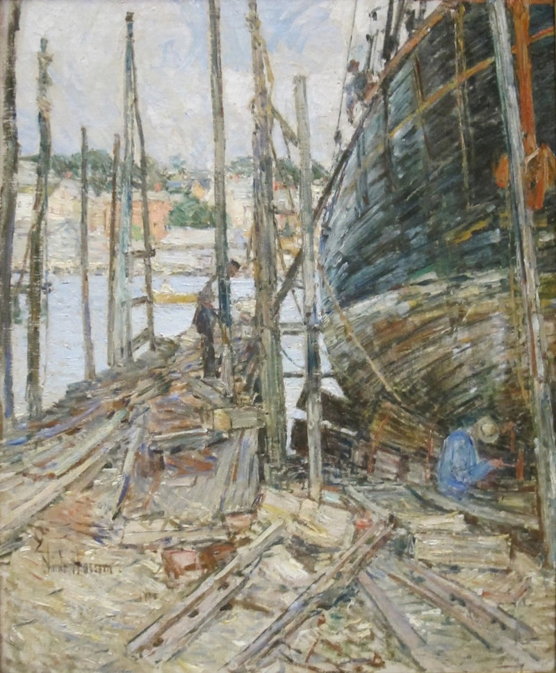 Tetting - Childe Hassam

Source:
Le calfeutrant - Childe Hassam