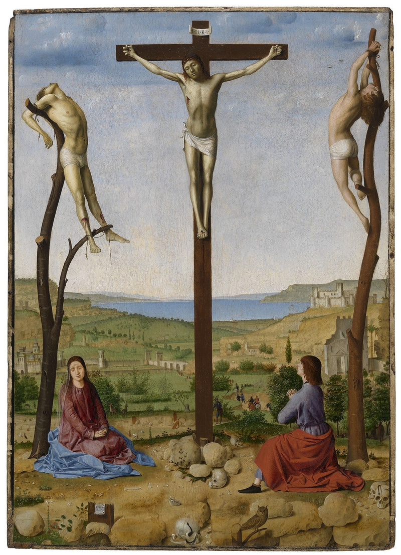 Korsfestelsen - Antonello de Messine