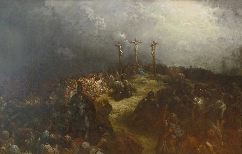 Korsfestelsen - Gustave Doré