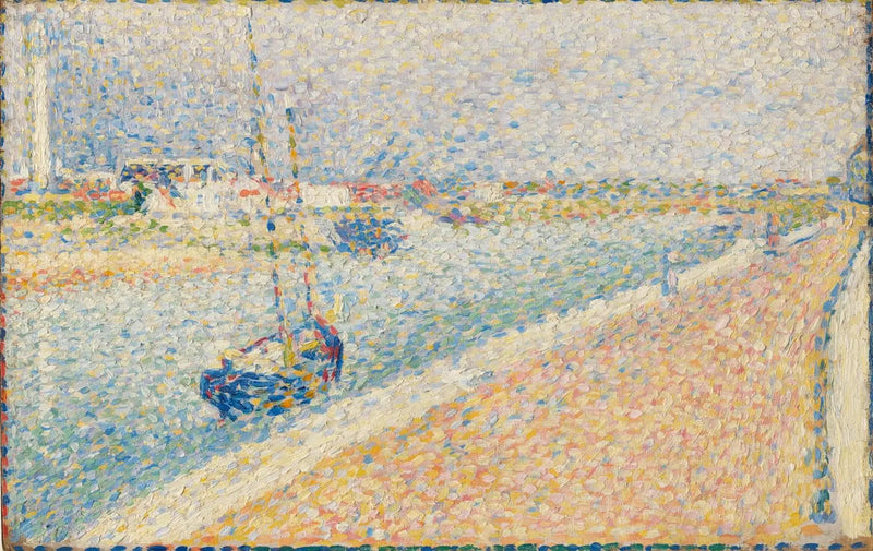 Kanalen i Gravelines, Petit-Fort-Philippe - Georges Seurat