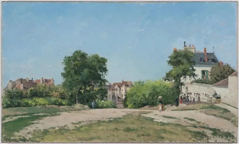 Krysset, Pontoise - Camille Pissarro
