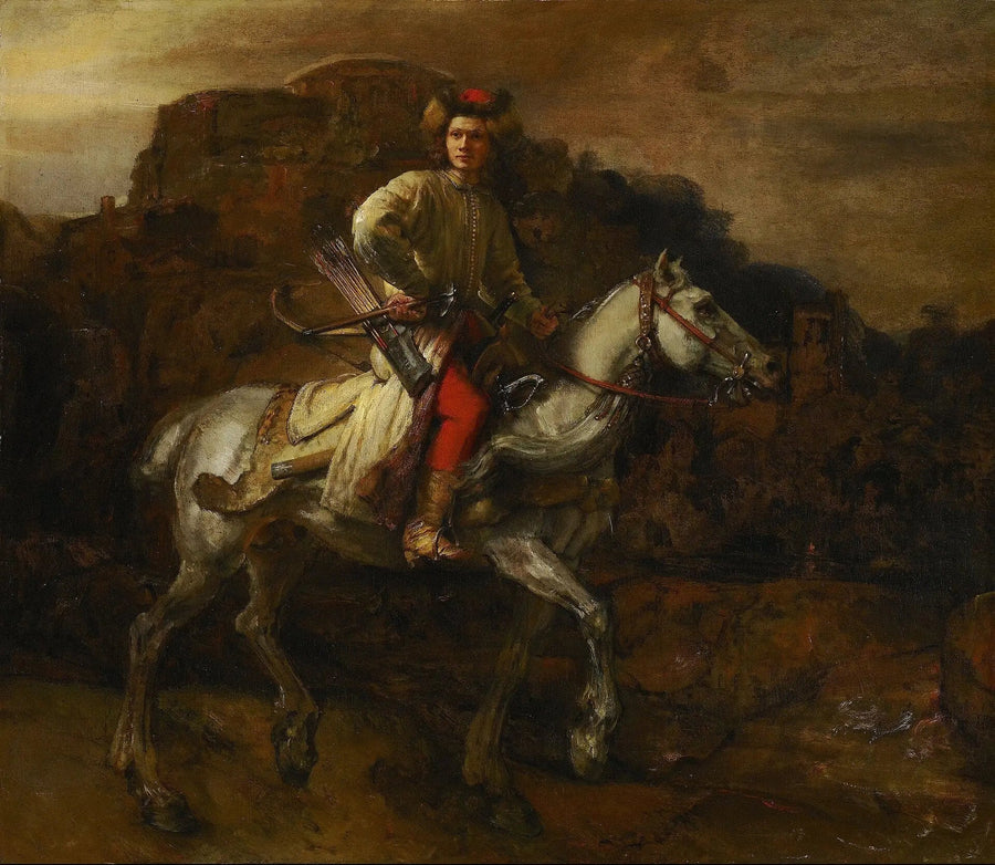 Den polske rytteren - Rembrandt