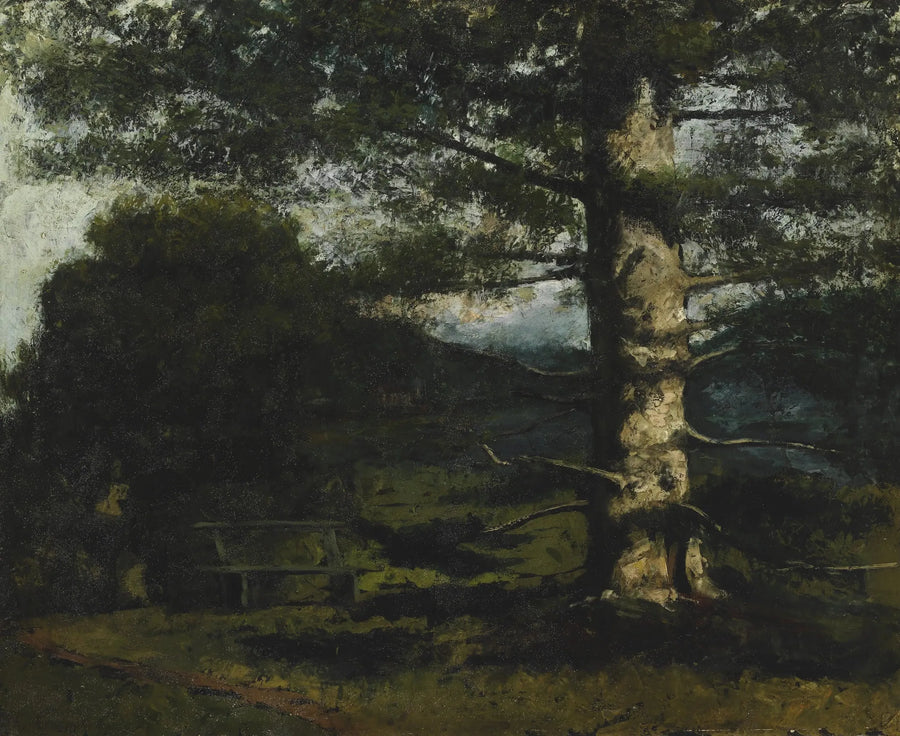 Sedertreet i Hauteville - Gustave Courbet