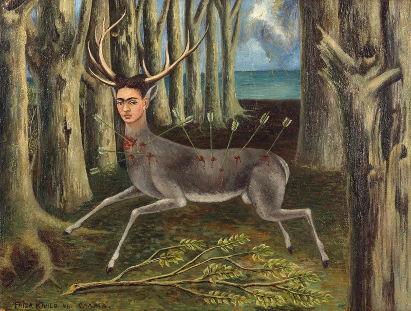 Den sårede hjorten - Frida Kahlo