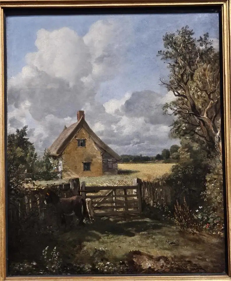 Hytte i en maisåker - John Constable
