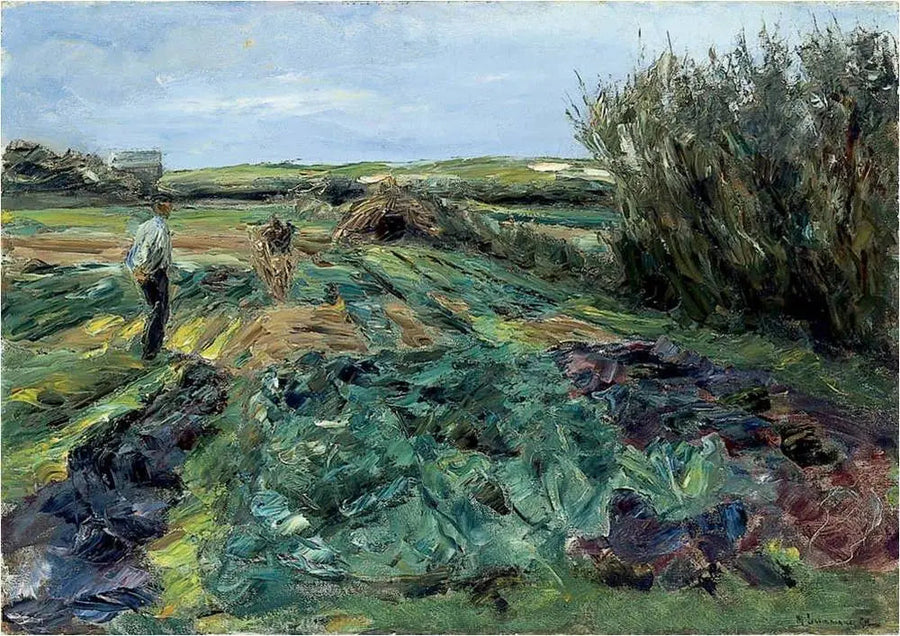 Kålfeltet (kålfeltet i Noordwijk) - Max Liebermann
