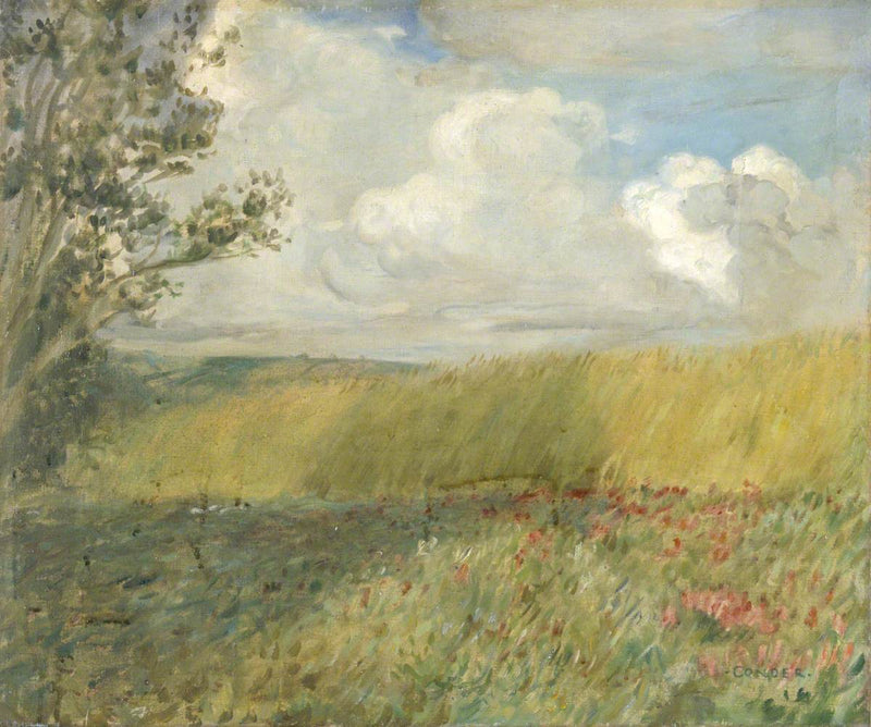 Kornåkeren - Charles Conder