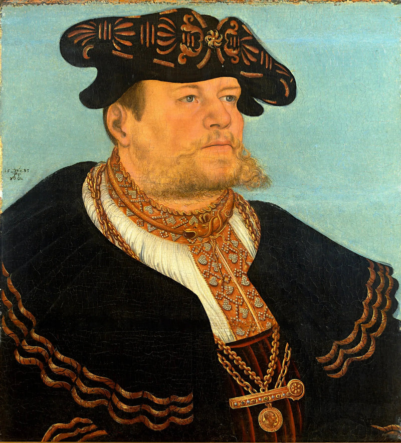 Kansleren Gregor Brück - Lucas Cranach den eldre