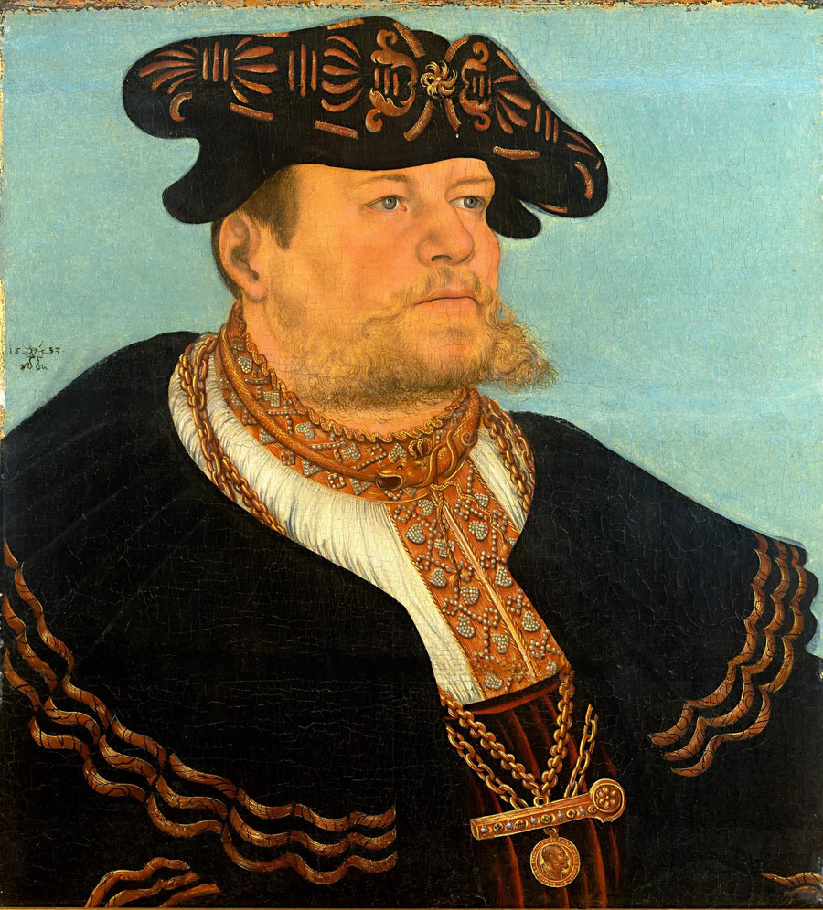 Kansleren Gregor Brück - Lucas Cranach den eldre