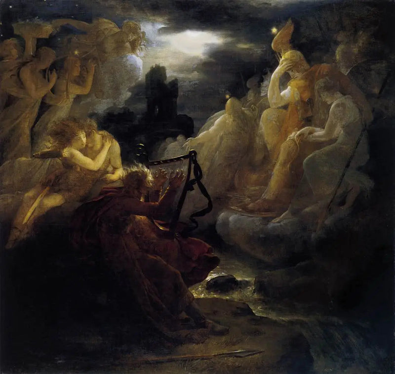 Ossians sang - François Gérard

Source:
Le chant d'Ossian - François Gérard