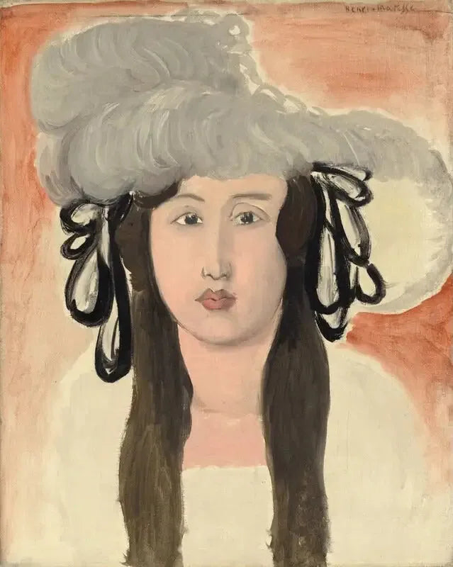 Fjærhatten - Henri Matisse