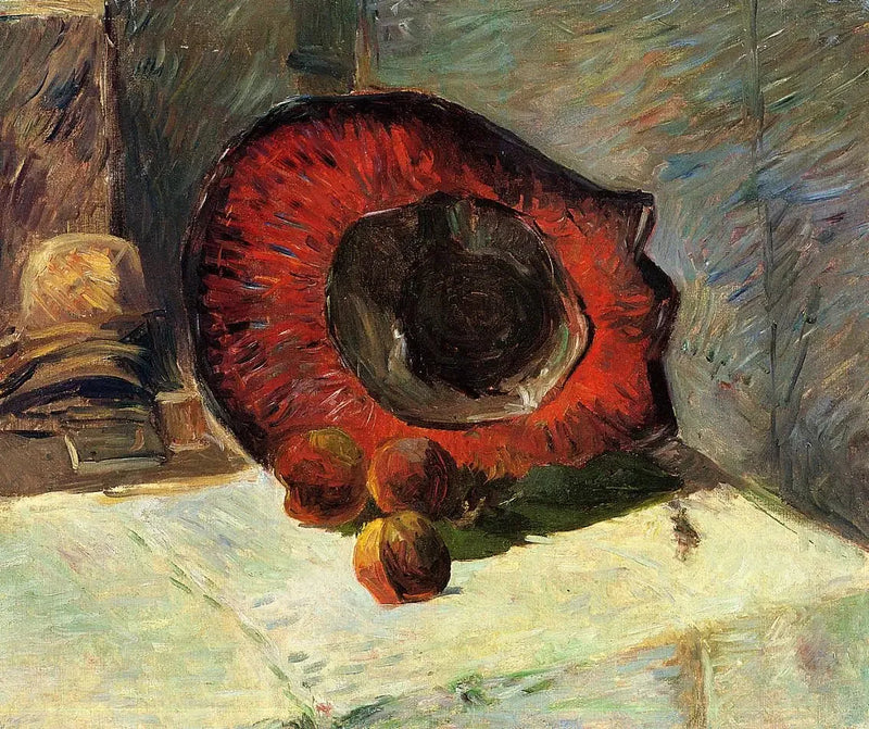 Den røde hatten - Paul Gauguin