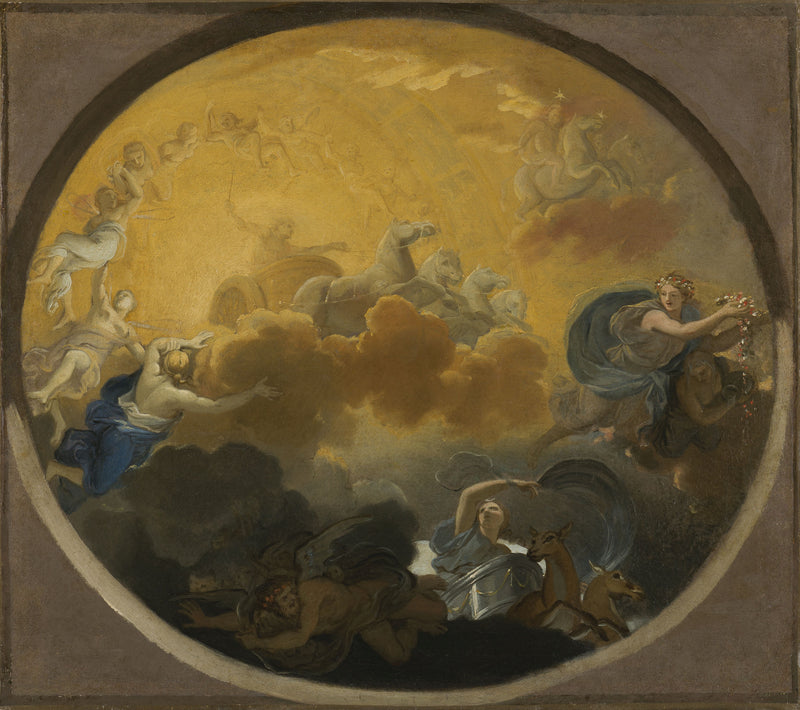 Le char de l'Aurore - Charles Le Brun