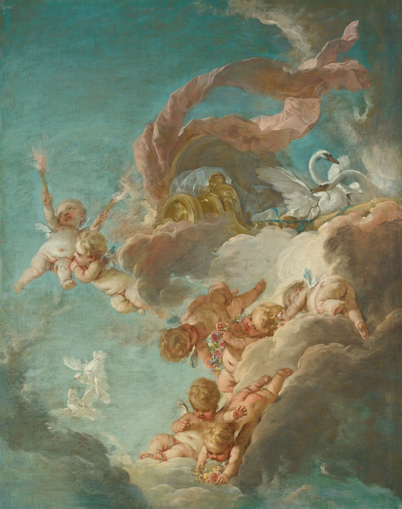Venus' vogntog - François Boucher