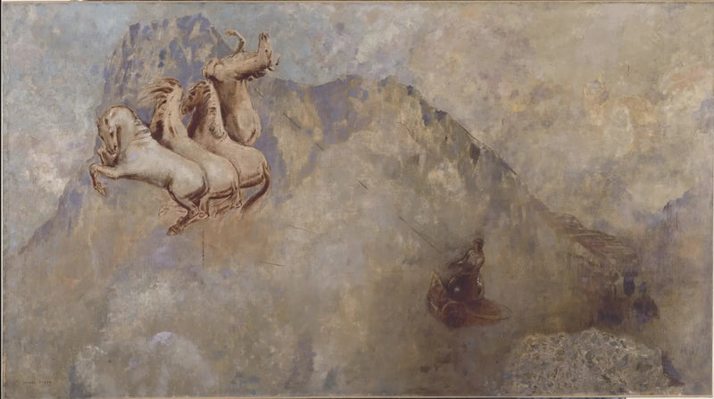Solen's vogn - Odilon Redon