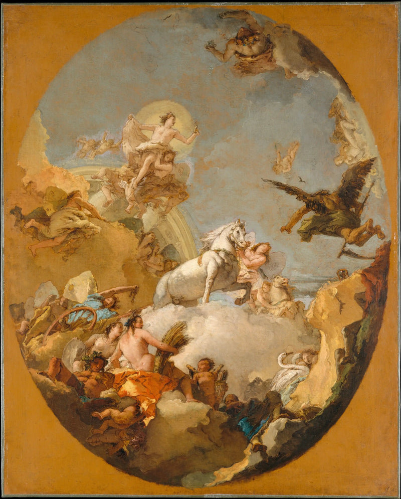 Aurores vogn - Giovanni Battista Tiepolo