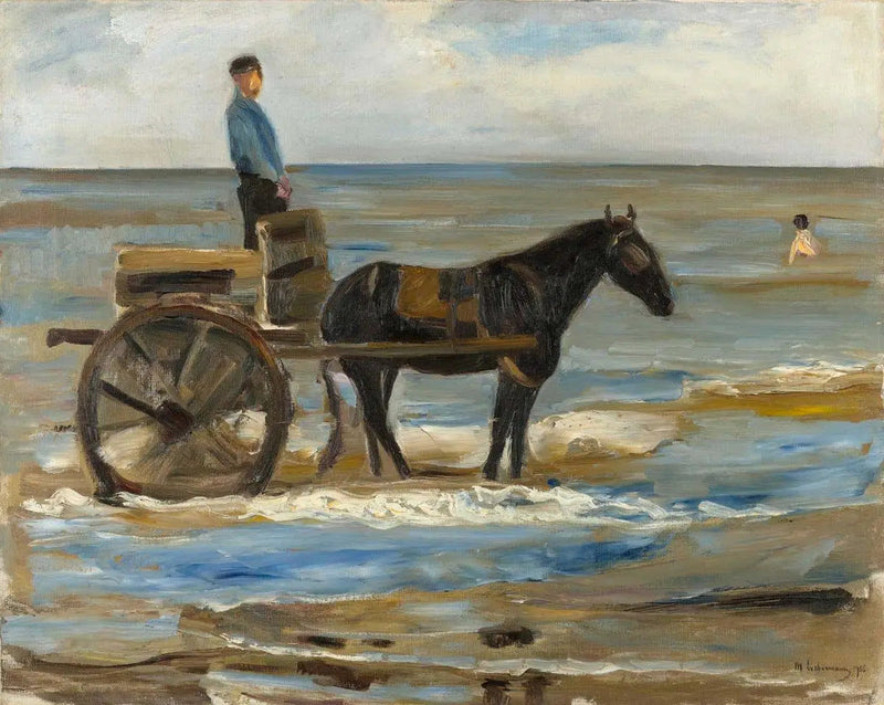 Redningsmannens vogn - Max Liebermann