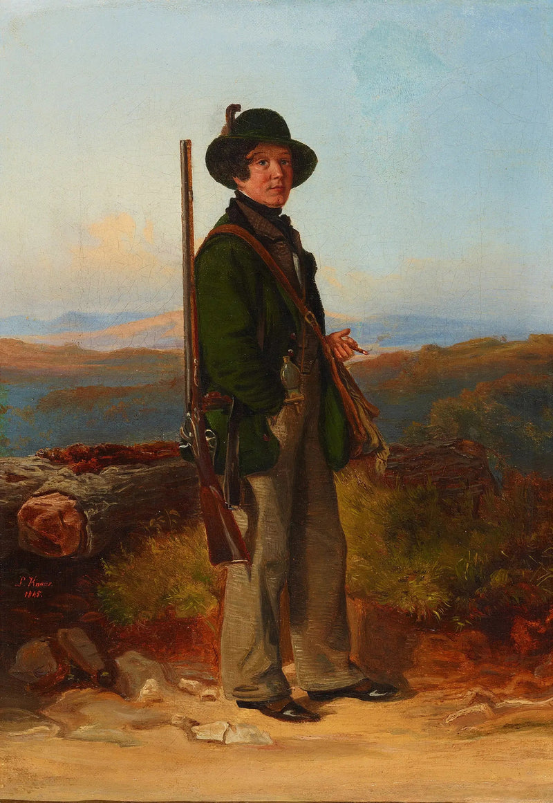 Jegeren - Ludwig Knaus

Source:
Le chasseur - Ludwig Knaus