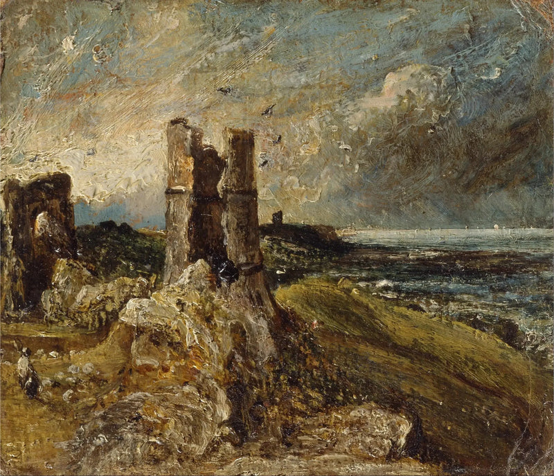 Hadleigh-slottet - John Constable