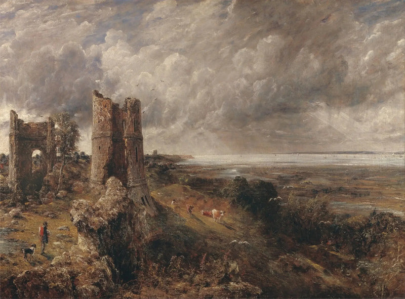 Slottet Hadleigh - John Constable