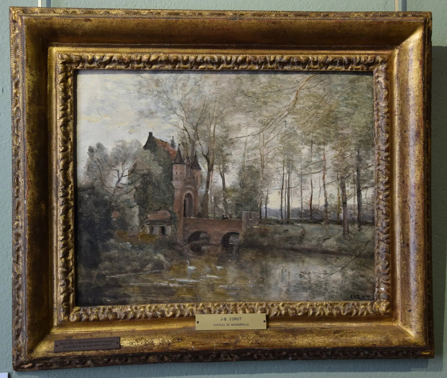 Slottet Wagnonville - Jean-Baptiste Camille Corot
