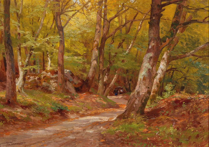 Stien i skogen - Hugo Darnaut
