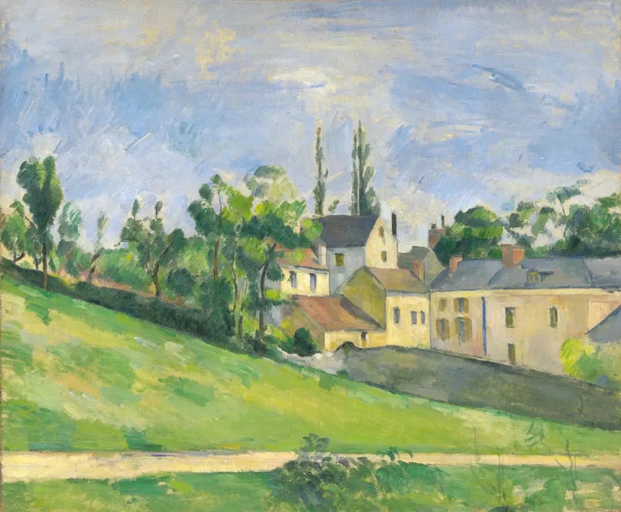 Veien som stiger - Paul Cézanne