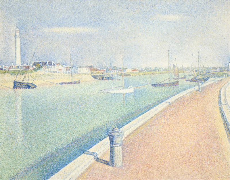 Kanalen i Gravelines, Lille Fort Philippe - Georges Seurat
