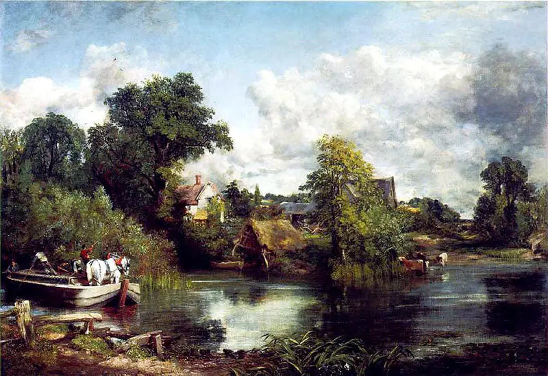 Le Cheval blanc - John Constable - Alpha Reproduction