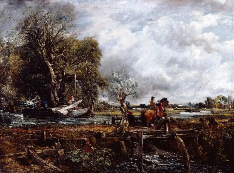 Den hoppende hesten - John Constable