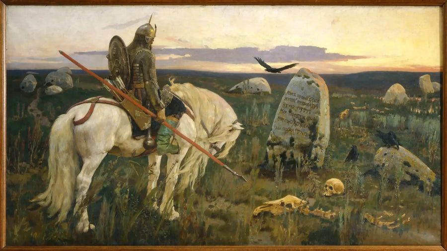 Ridderen ved veikrysset - Viktor Vasnetsov

Source:
Le Chevalier à la croisée des chemins - Viktor Vasnetsov