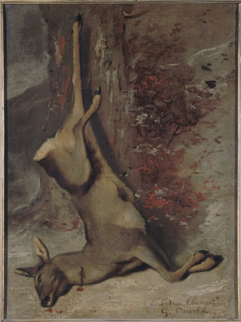 Hjorten - Gustave Courbet